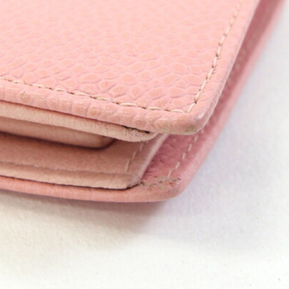 CHANEL Authentic Pink Caviar Leather Logo Wallet - Picture 7 of 10